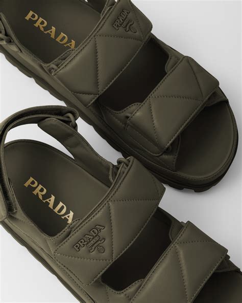 sandali prada uomo 2018|prada leather sandals.